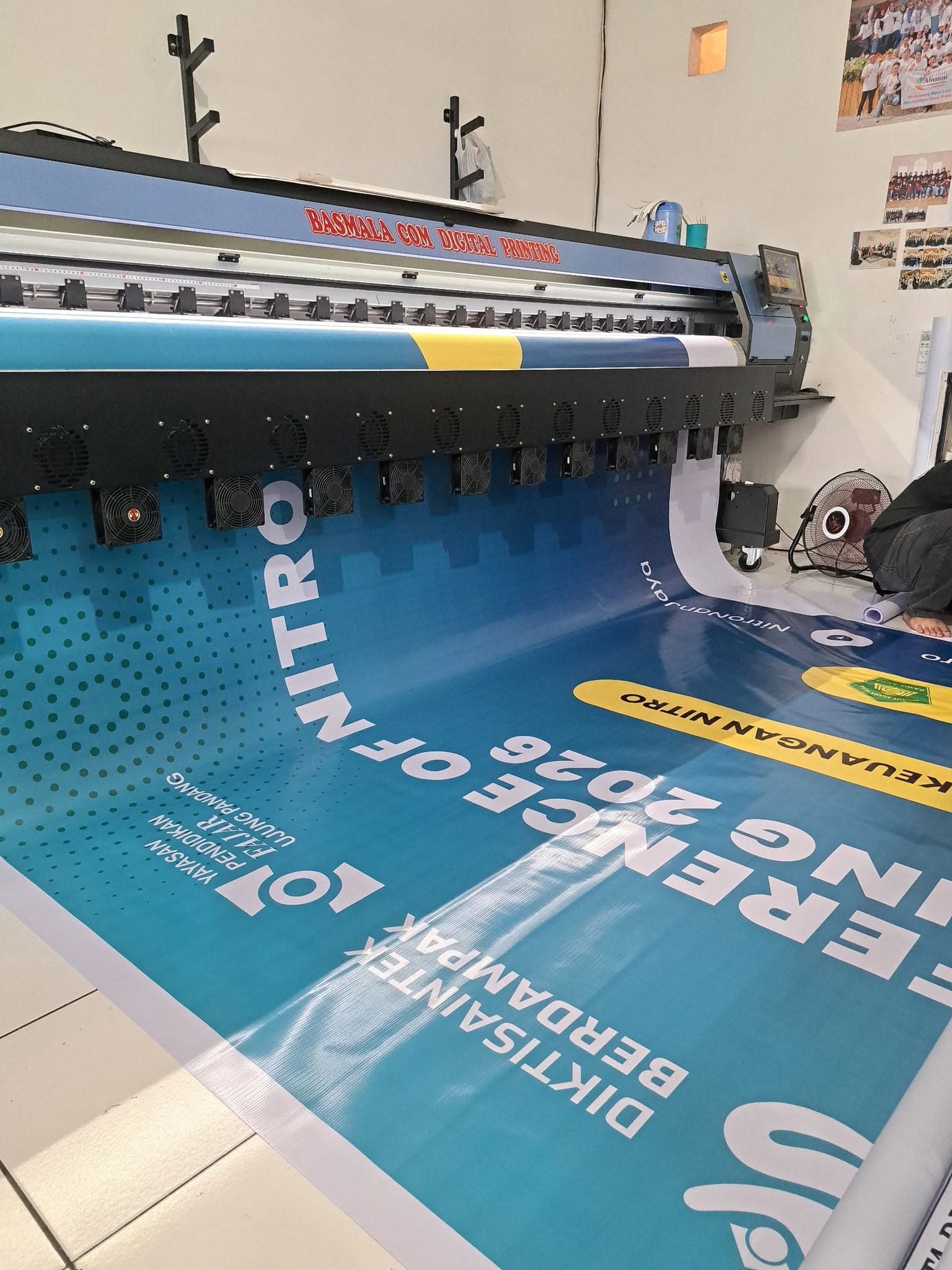 Produksi banner promosi Basmala Com