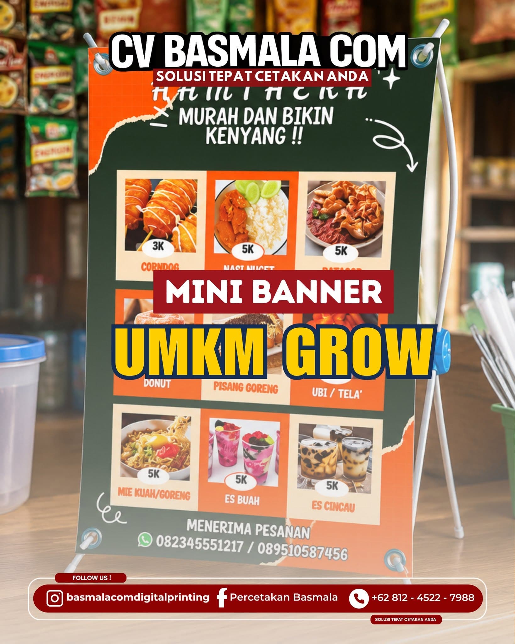 Mini banner promosi Basmala
