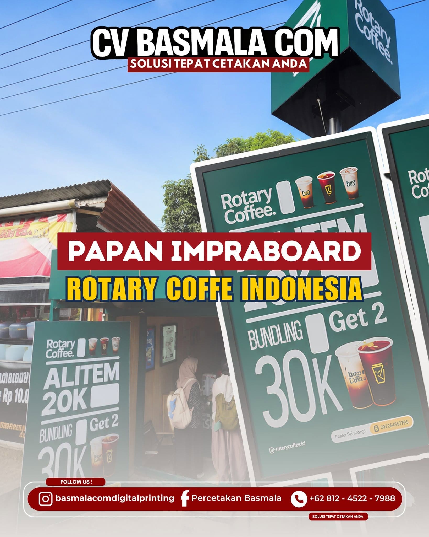 Papan impraboard promosi