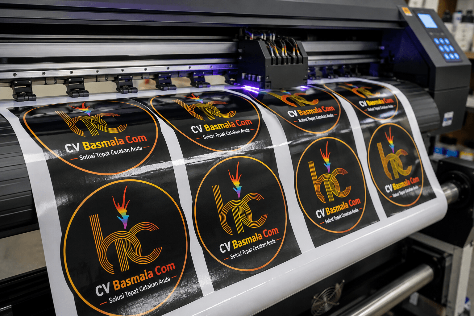 Stiker vinyl indoor Camel Basmala