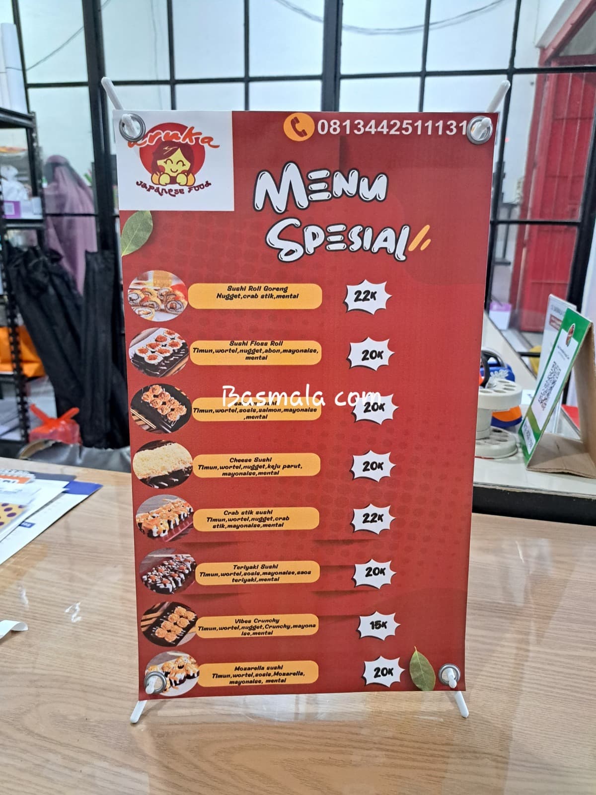 Mini X Banner 40 x 25 cm Basmala Com